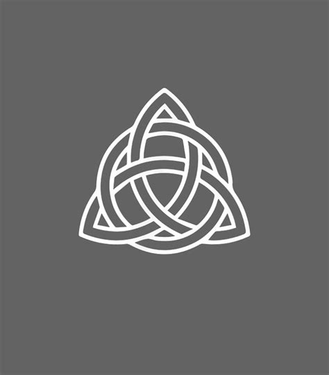 Triquetra Holy Trinity Celtic Knot Power Three Digital Art By Lacid