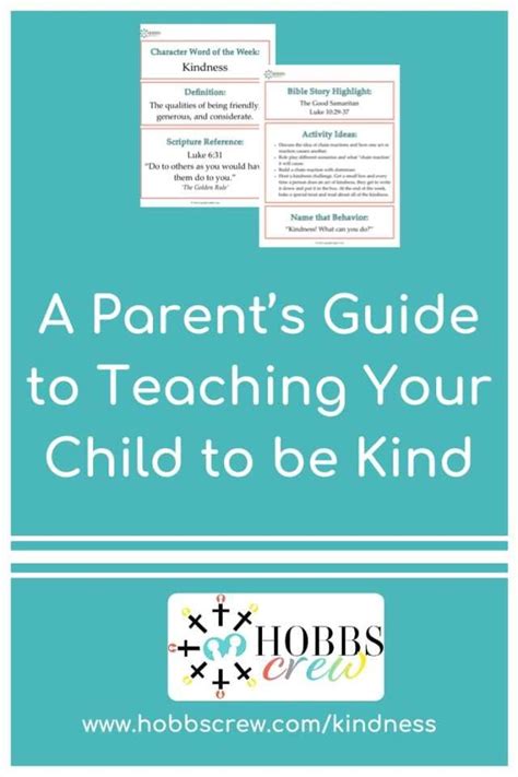 A Parents Guide To Teaching Your Child To Be Kind Parenting Guide
