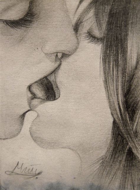 Lovely Feeling By Msmim On Deviantart Romantic Drawing Love Drawings Couple Cute Drawings Of