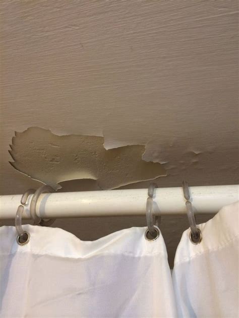 Plaster ceiling repair from water damage. Water damage on bathroom ceiling | Hometalk