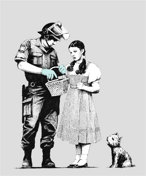 Banksy's political statements and disruptive vision have impacted cities across the globe at vital at the age of 18, banksy was nearly caught vandalizing public spaces by police. artsiefartsiez: Banksy Art