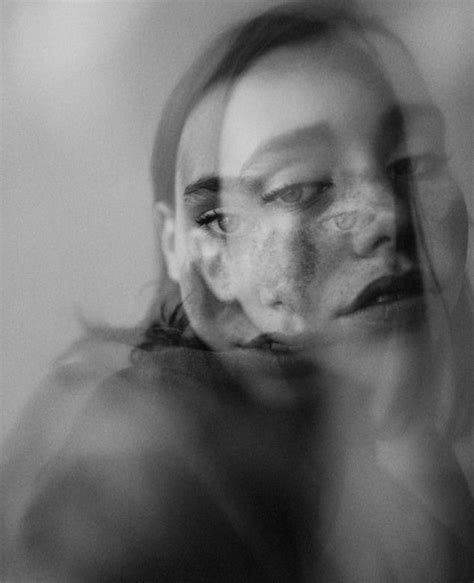 Photography Inspiration Black And White Double Exposure Portrait