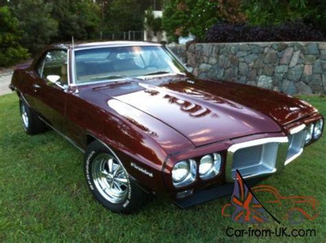 1969 Pontiac Firebird Bronze Gold Interior Like Trans Am Camaro Gto
