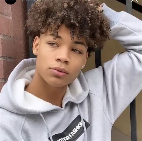 Imcoreycampbell Boys With Curly Hair Mixed Boy Boy Hairstyles