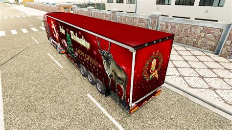 Weihnachts Skin Für Man Lkw Für Euro Truck Simulator 2
