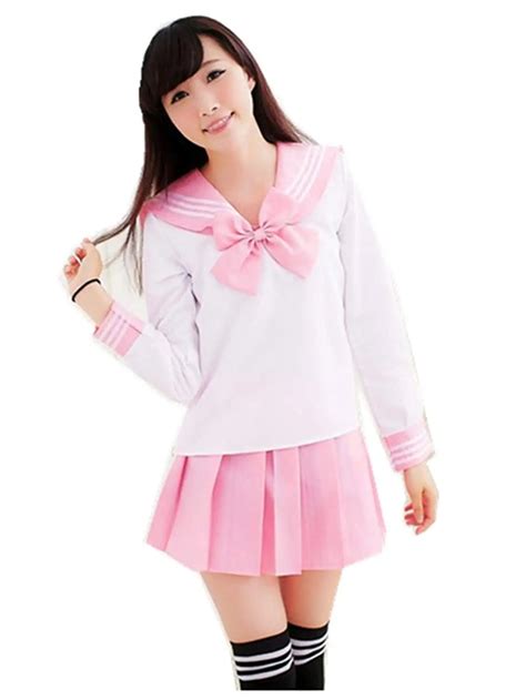 Buy Lovely Japan School Uniform Students Uniform Set Sailor Suit