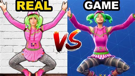 Fortnite Dance Challenge In Real Life Cosplay Youtube