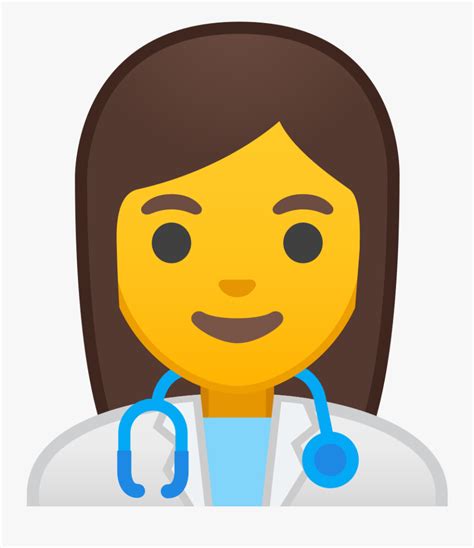 Healthcare Clipart Female Social Worker Emoji Doctora Free