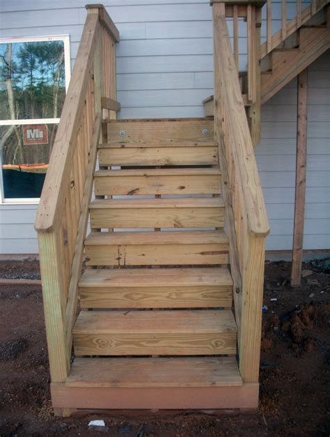 Review the zoning bylaw, building bylaw and bc building code requirements. Common Deck Stair Defects | Professional Deck Builder ...