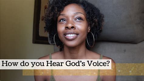 Hearing Gods Voice Part 1 Youtube