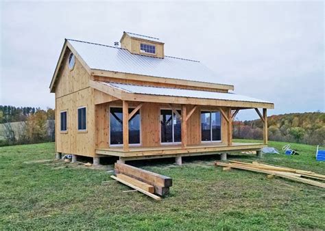 Our 20x30 Timber Frame Cabin Kits Are Our Most Customizable And