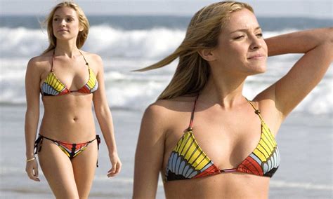 Kristin Cavallari Puts Her Beach Body On Show In A Colourful Bikini