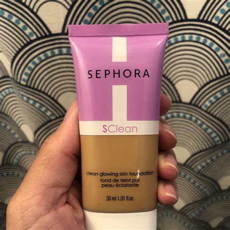 Sephora Collection Clean Glowing Skin Foundation Review Popsugar Beauty