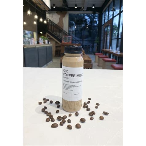 Jual Es Kopi Iced Coffee Caramel Ml Indonesia Shopee Indonesia