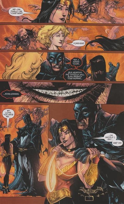 Hell Wonder Woman And Batman Wonder Woman Comic Batman Wonder Woman