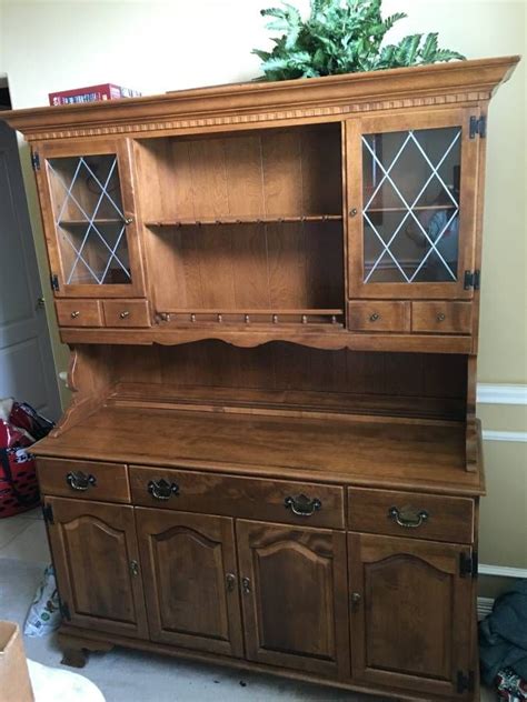 Breakfront china cabinet vintage pagoda chinese chippendale. Pin on Craigslist furniture