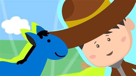 Nursery Rhymes And Kids Songs Ride A Horse Youtube