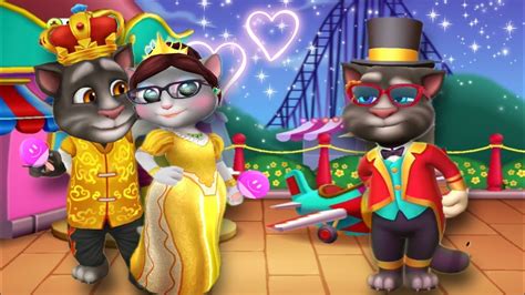 My Talking Tom 2 Vs My Talking Angela Vs My Talking Tom😽💘🙀android Gameplay Hd Youtube