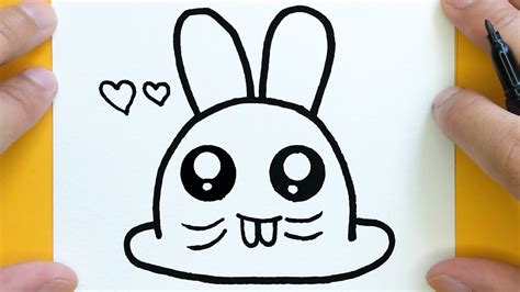 How To Draw Cute Bunny Things To Draw Youtube