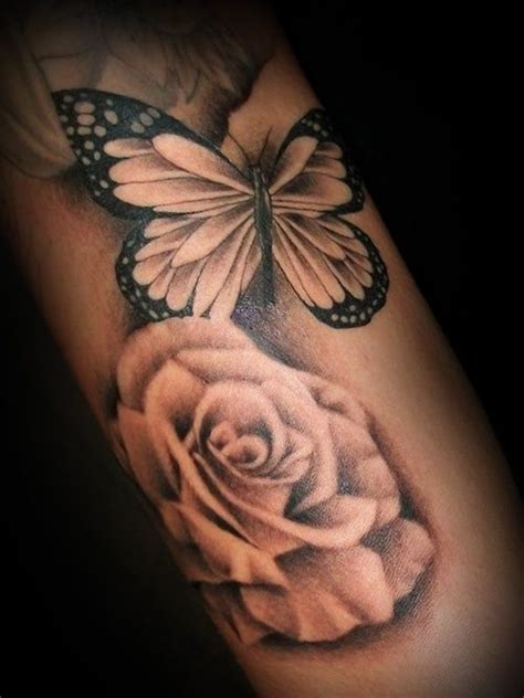Butterfly Overlapping Flower On My Back Shoulder Hmmm So Many Ideas