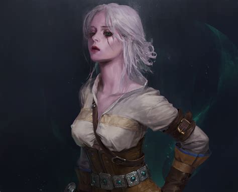 Ciri The Witcher 3 Wild Hunt Artwork Wallpaper Hd Games Wallpapers 4k Wallpapers Images