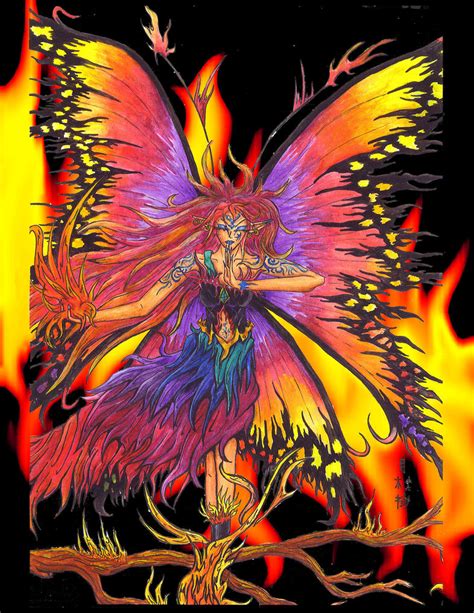 Fire Fairy By Dragonphysic On Deviantart