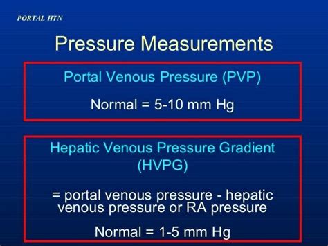 Portal Venous Pressure Note In Cm Of H2o 10 To 15 Physiology
