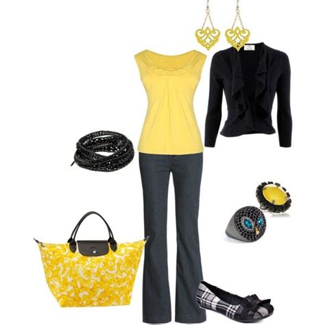 Everyday Yellow Casual Outfits Cute Casual Outfits Fashion