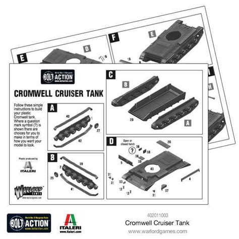Cromwell Cruiser Tank Bolt Action