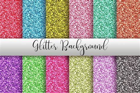 Glitter Background Digital Papers Graphic By Pinkpearly · Creative Fabrica