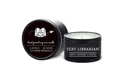 Sexy Librarian 6 Oz Candle Weller Book Works