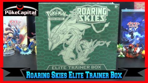 Japan's premium trainer box is similar to our own elite trainer boxes, though they come with more. Pokemon Cards Roaring Skies Elite Trainer Box Opening w/ 8 Packs - YouTube