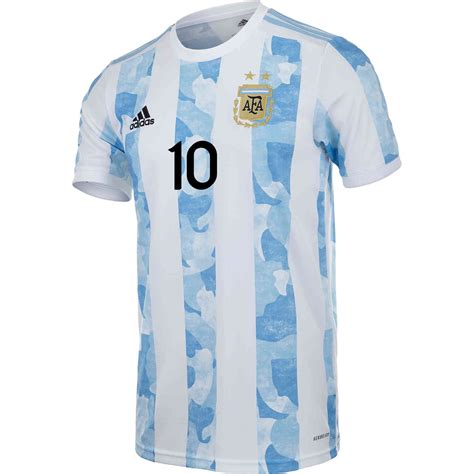 2021 Adidas Lionel Messi Argentina Home Jersey Soccerpro