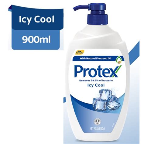 Protex Shower Gel Icy Cool With Natural Flaxseed Oil 900ml Assorted