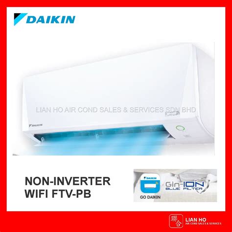 Daikin Wall Mounted R Non Inverter Wifi Ftv Pb Lian Ho Air Cond