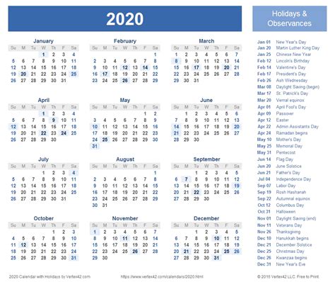 All Month 2020 Calendar Transparent File Png Play