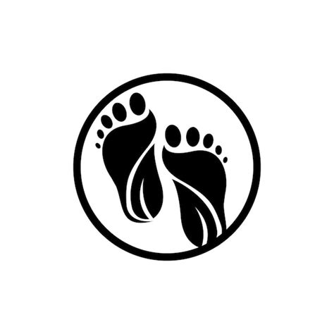 Premium Vector Foot Care Logo Design Health Illustration Woman