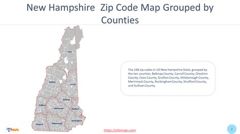New Hampshire Zip Code Map Ofo Maps