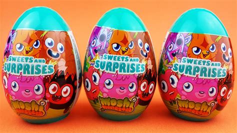 Moshi Monsters Surprise Eggs Opening Moshi Monsters Toys Youtube