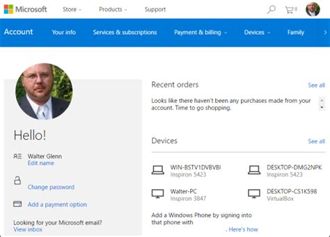 You can access services like bing search engine without a microsoft account, but if you want to access other products like onedrive, office online, recently launched. How to Remove a Device from Your Microsoft Account