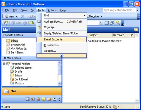 Setting Up Your E Mail In Microsoft Outlook Helena Montana Website
