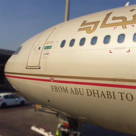 From Abu Dhabi To On Etihad Airlines Abu Dhabi Intern Flickr