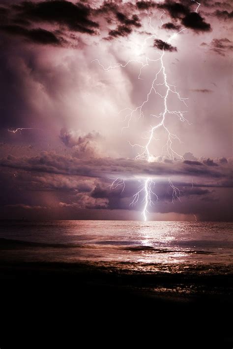Heaven Ly Mind Lightning Striking Through The Clouds With Images