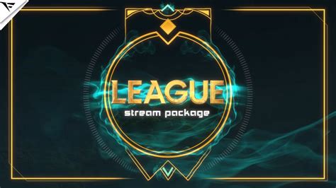 League Of Legends Stream Overlays League Stream Package Youtube