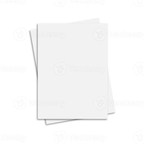 Blank Paper For Mockups Design 9338178 Png