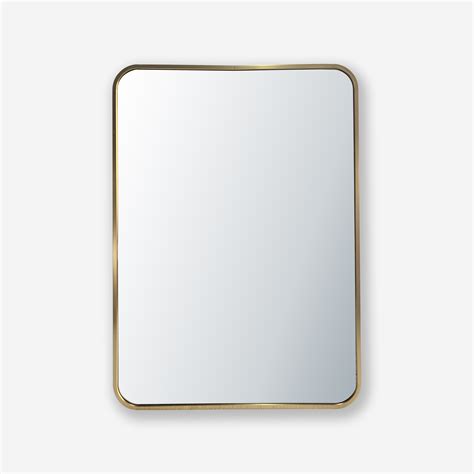 Rectangle Mirror With Rounded Corners Jx30