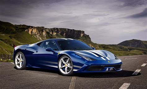 Download Ferrari Italia Blue Car Hd Wallpaper Sport Cars By Aford58