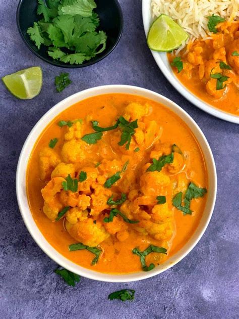 Cauliflower Coconut Curry Recipe Indian Food Recipes Coconut Curry Curry