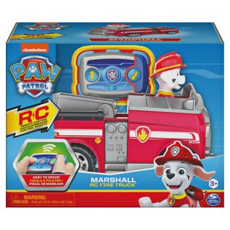 Paw Patrol Marshall Remote Control Fire Truck With 2 Way Steering For