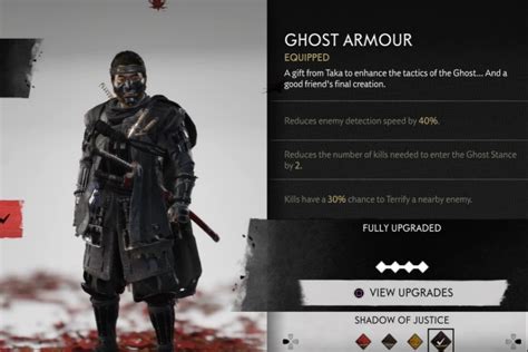 Ghost Of Tsushima All Armor Sets List Samurai Gamers